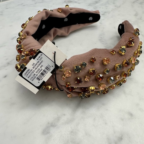 Lele Sadoughi women’s day headband in nude - Picture 2 of 4